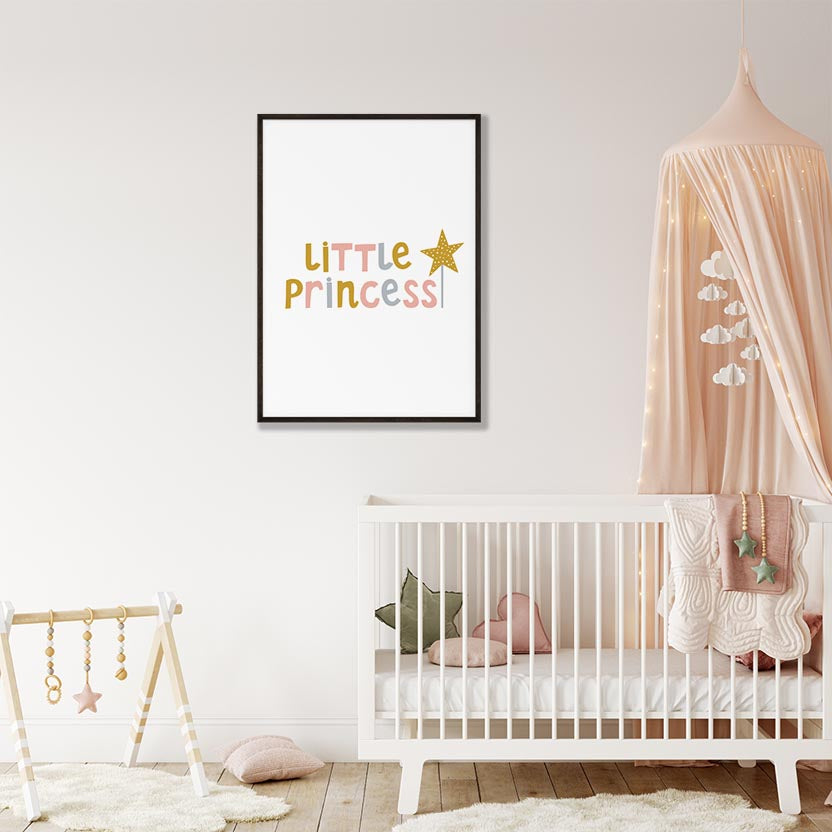 Little Princess Poster Kinderkamer