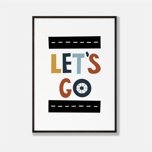 Let's Go Poster