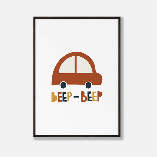 Beep Beep - Auto Poster