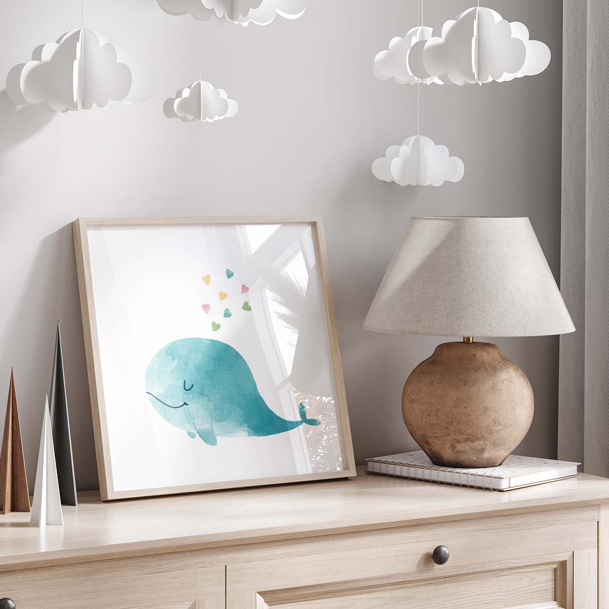 Baby Walvis Poster