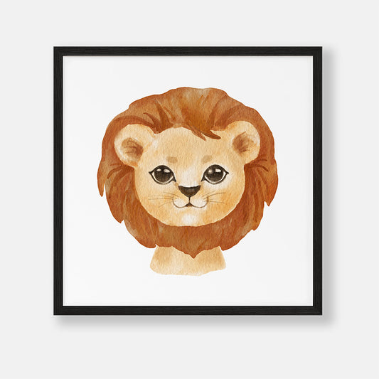 Baby Leeuw Poster