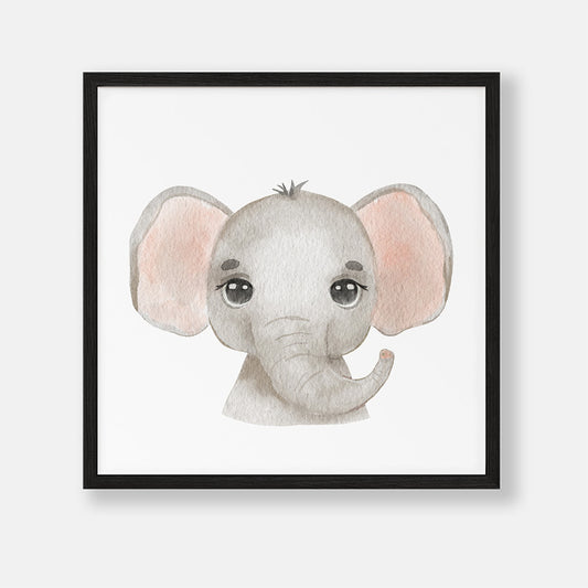 Baby Olifant Poster