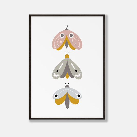 Vlinders Poster Kinderkamer